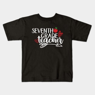 Seventh Grade Teacher Kids T-Shirt